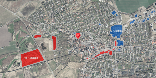 Jordforureningskort på Markedsgade 34, 8500 Grenaa