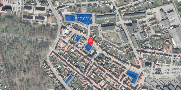 Jordforureningskort på Markedsgade 41, 8500 Grenaa
