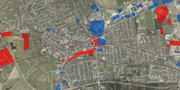 Jordforureningskort på Nygade 13, 8500 Grenaa