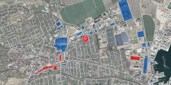 Jordforureningskort på Odinsvej 21, 8500 Grenaa
