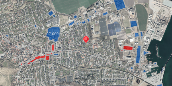 Jordforureningskort på Sandstumpvej 21, 8500 Grenaa