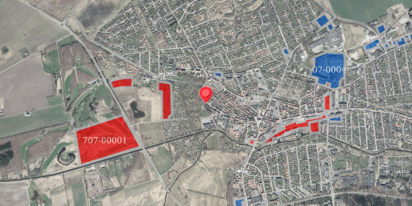 Jordforureningskort på Vestervej 13, 8500 Grenaa