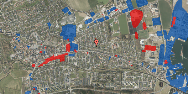 Jordforureningskort på Ymersvej 21, 8500 Grenaa