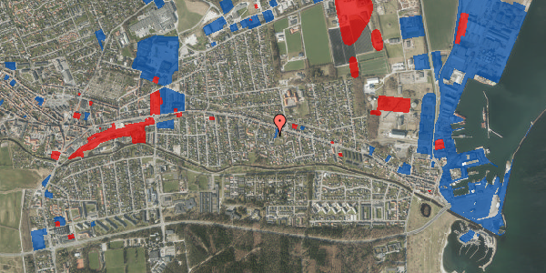 Jordforureningskort på Ådalen 2B, 8500 Grenaa