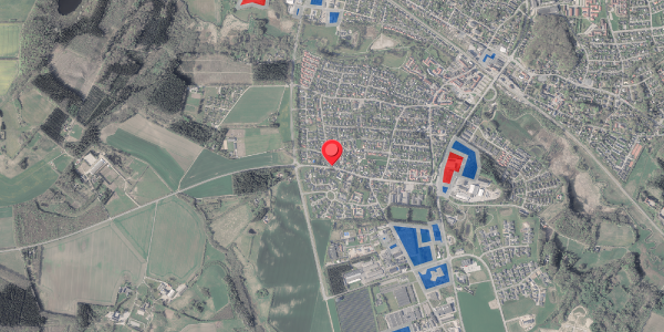 Jordforureningskort på Hammelvej 30, 8370 Hadsten