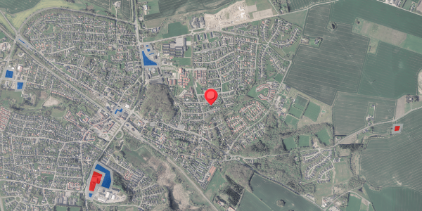 Jordforureningskort på Helgesvej 8A, 8370 Hadsten