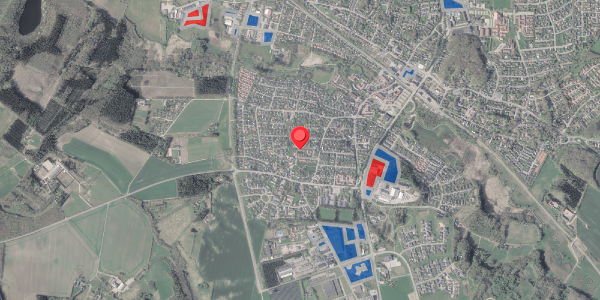 Jordforureningskort på Jupitervej 5, . , 8370 Hadsten