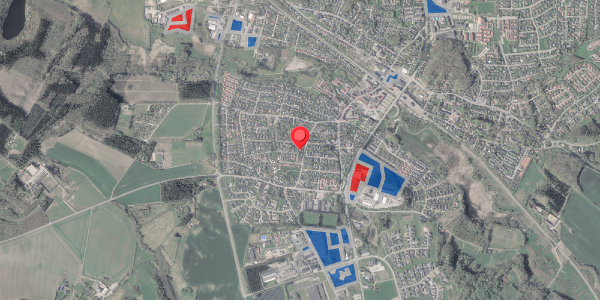 Jordforureningskort på Jupitervej 6, . , 8370 Hadsten