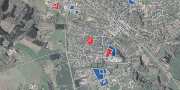 Jordforureningskort på Jupitervej 8, . , 8370 Hadsten