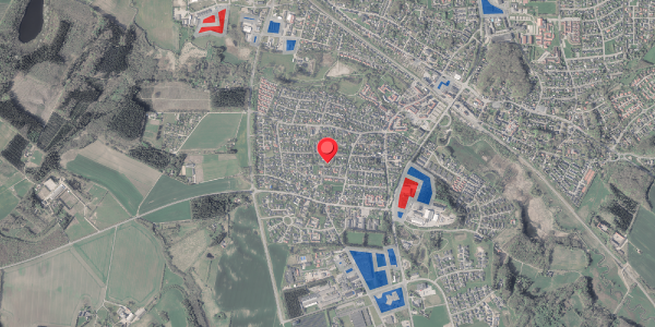 Jordforureningskort på Jupitervej 13, 8370 Hadsten