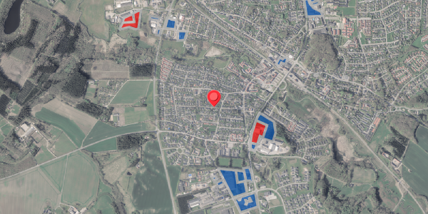 Jordforureningskort på Jupitervej 16, . , 8370 Hadsten
