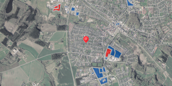 Jordforureningskort på Jupitervej 21, 8370 Hadsten