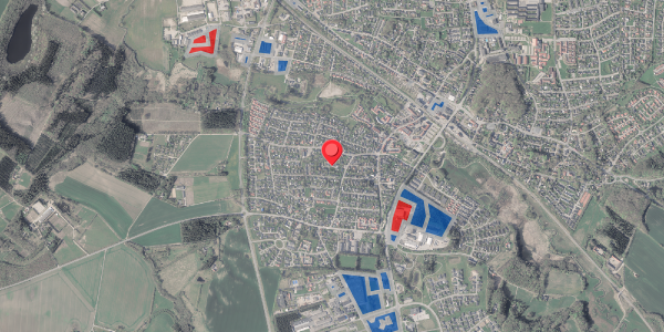 Jordforureningskort på Jupitervej 22, . , 8370 Hadsten