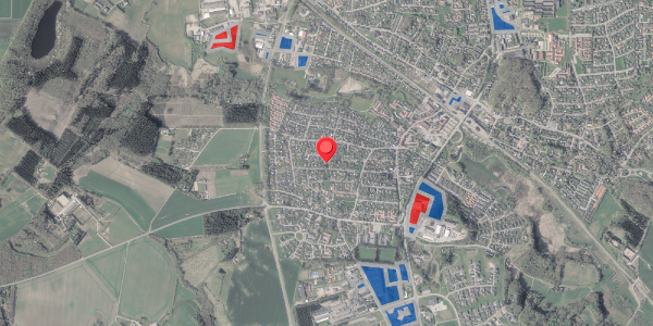 Jordforureningskort på Jupitervej 29, . , 8370 Hadsten