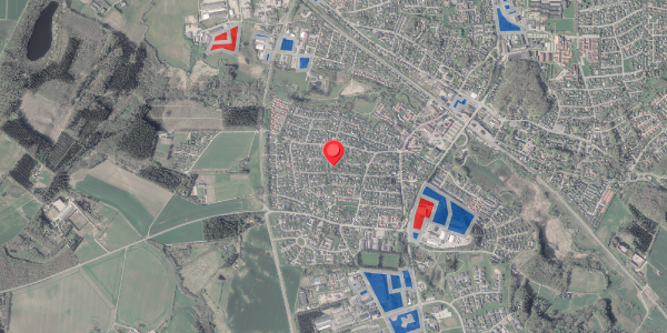Jordforureningskort på Jupitervej 35, . , 8370 Hadsten