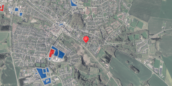 Jordforureningskort på Oddervej 1, 8370 Hadsten