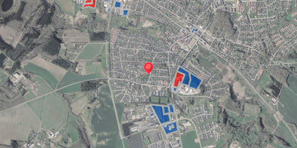 Jordforureningskort på Tellusvej 1, 8370 Hadsten