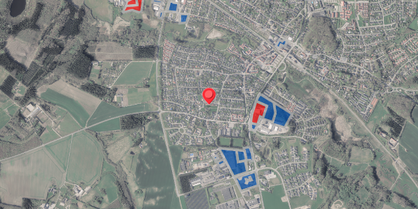 Jordforureningskort på Tellusvej 5, 8370 Hadsten