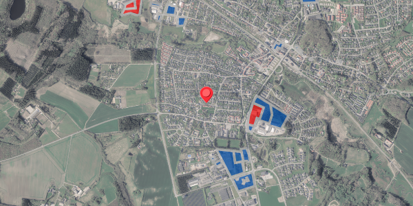 Jordforureningskort på Tellusvej 6, 8370 Hadsten