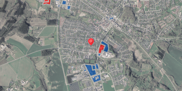 Jordforureningskort på Vegavej 13, 8370 Hadsten