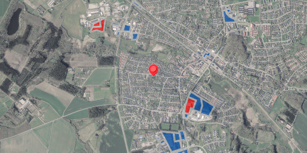 Jordforureningskort på Vesterskovvej 13, 8370 Hadsten