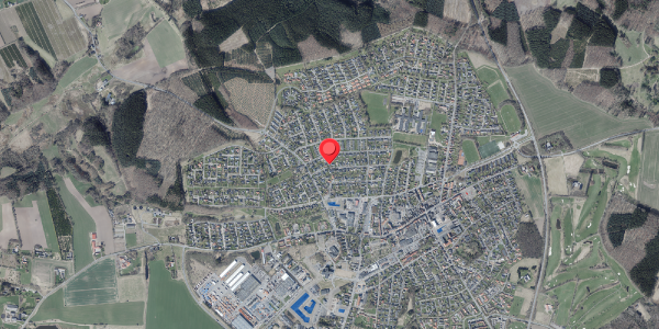 Jordforureningskort på Ditzelsvej 9, 8450 Hammel