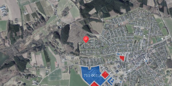 Jordforureningskort på Duevej 1, . , 8450 Hammel