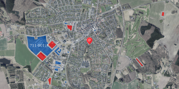 Jordforureningskort på Egevej 9, 8450 Hammel
