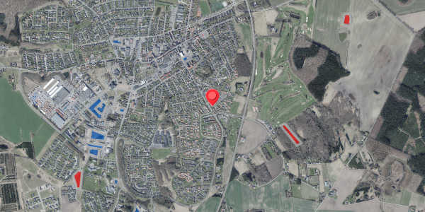 Jordforureningskort på Eriksminde 1, . , 8450 Hammel