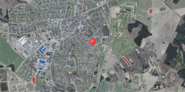 Jordforureningskort på Eriksminde 11, . , 8450 Hammel