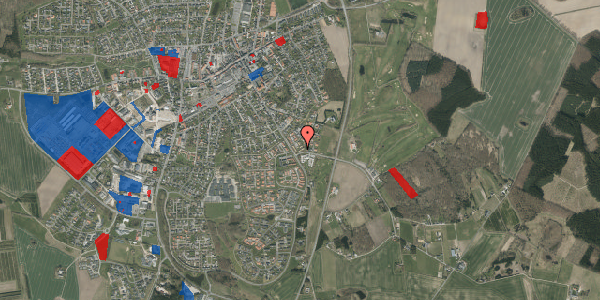 Jordforureningskort på Eriksminde 12, . , 8450 Hammel