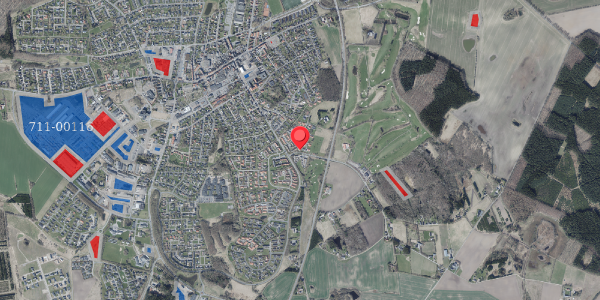 Jordforureningskort på Eriksminde 20, . , 8450 Hammel