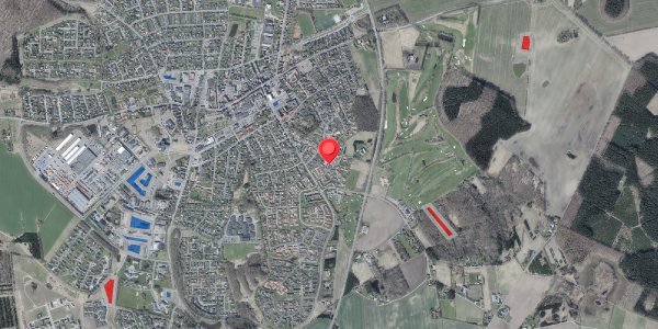 Jordforureningskort på Eriksminde 21, . 4, 8450 Hammel