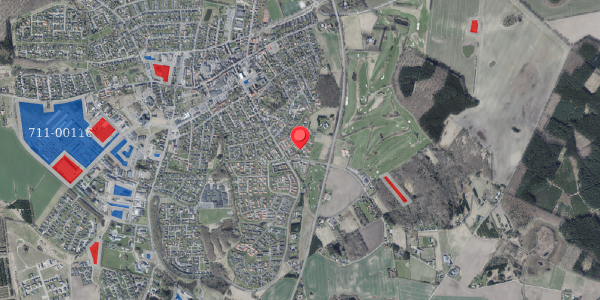 Jordforureningskort på Eriksminde 34, . , 8450 Hammel