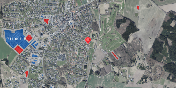 Jordforureningskort på Eriksminde 36, . , 8450 Hammel