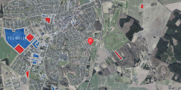Jordforureningskort på Eriksminde 38, . , 8450 Hammel