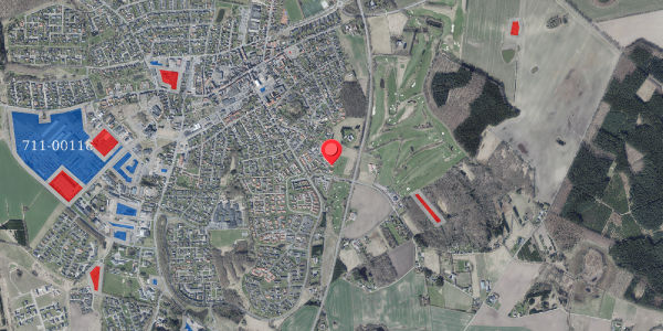 Jordforureningskort på Eriksminde 42, . , 8450 Hammel