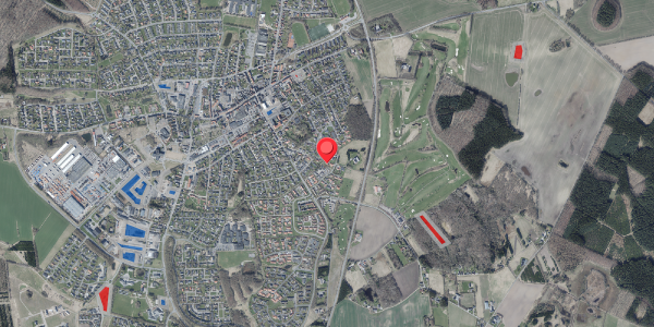 Jordforureningskort på Eriksminde 45, . , 8450 Hammel