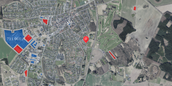 Jordforureningskort på Eriksminde 46, . , 8450 Hammel