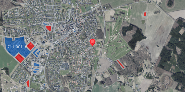 Jordforureningskort på Eriksminde 47, 8450 Hammel