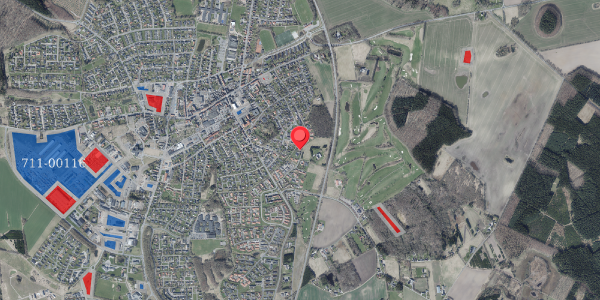 Jordforureningskort på Eriksminde 51, . , 8450 Hammel