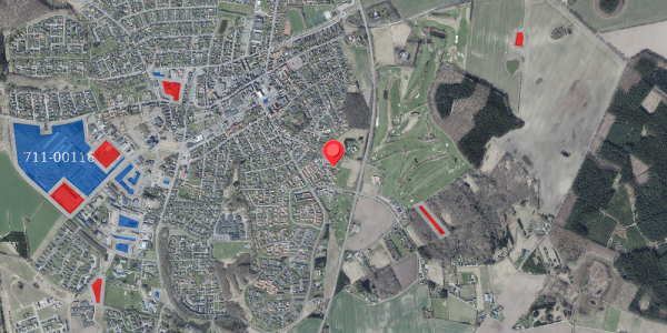 Jordforureningskort på Eriksminde 54, . , 8450 Hammel