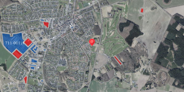 Jordforureningskort på Eriksminde 56, . , 8450 Hammel