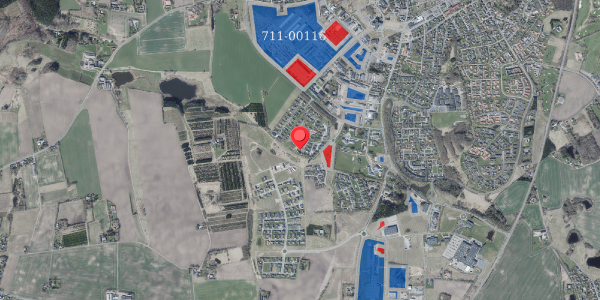 Jordforureningskort på Harevænget 15, 8450 Hammel