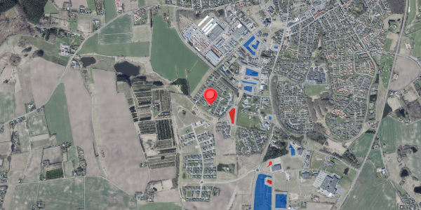 Jordforureningskort på Harevænget 21, 8450 Hammel