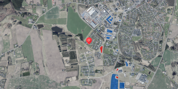 Jordforureningskort på Harevænget 25, 8450 Hammel