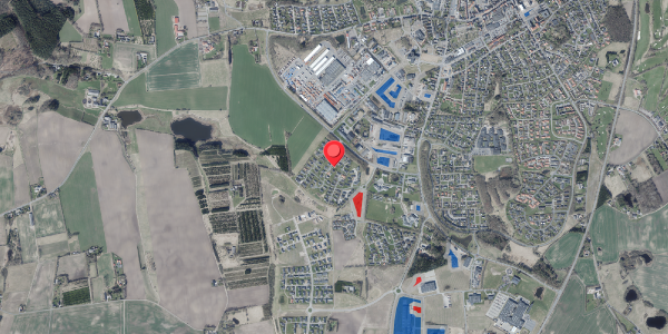 Jordforureningskort på Harevænget 26, 8450 Hammel