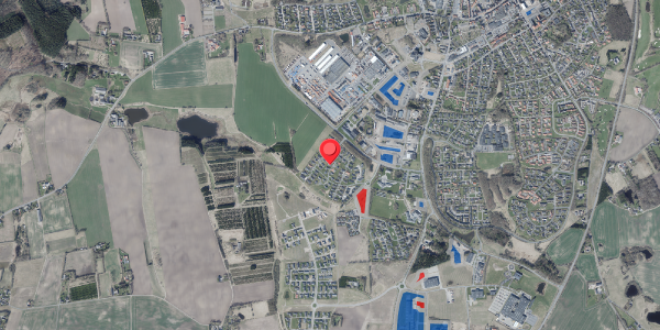 Jordforureningskort på Harevænget 30, 8450 Hammel