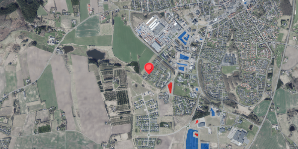 Jordforureningskort på Harevænget 31, 8450 Hammel