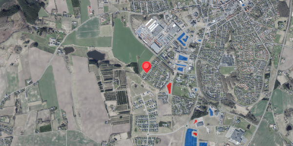 Jordforureningskort på Harevænget 45, 8450 Hammel